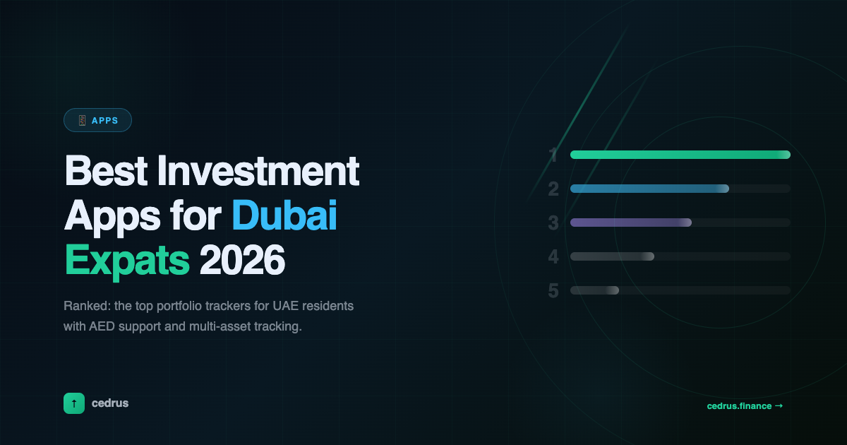 Best Investment Apps Dubai 2026