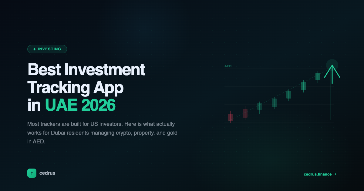 Best Investment Tracking App UAE 2026